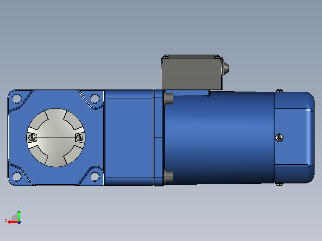 YT系列调速电机-200yt03后视图