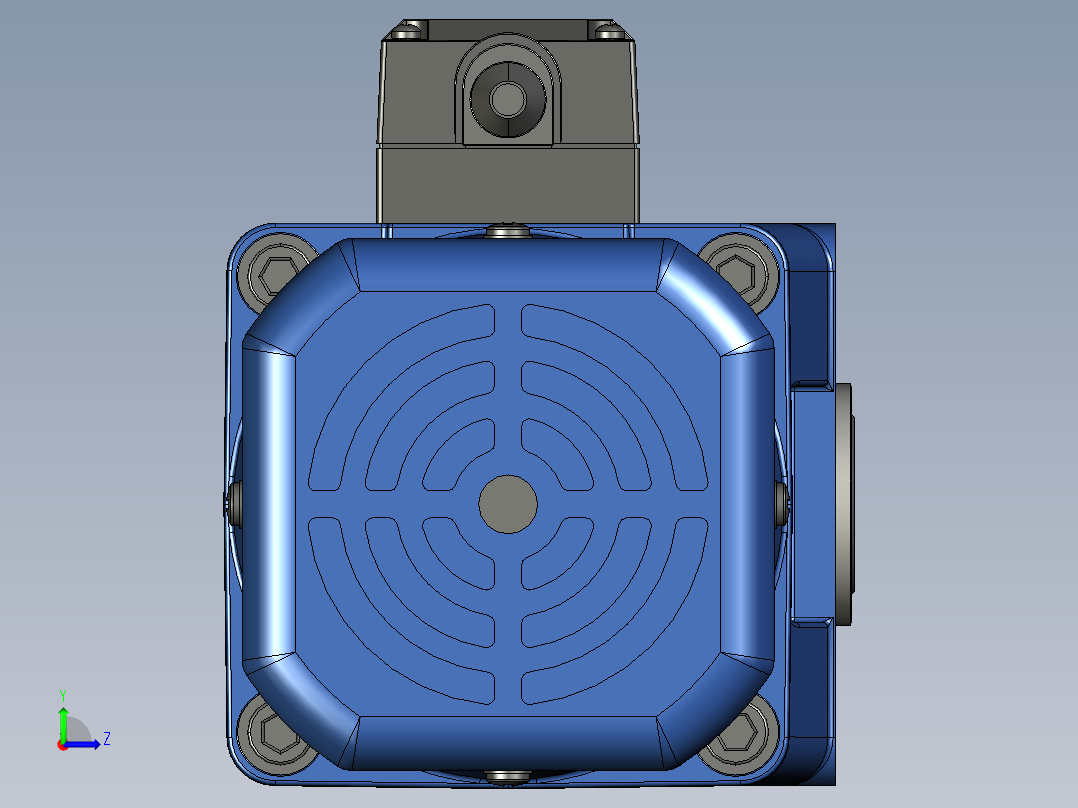YT系列调速电机-200yt03左视图
