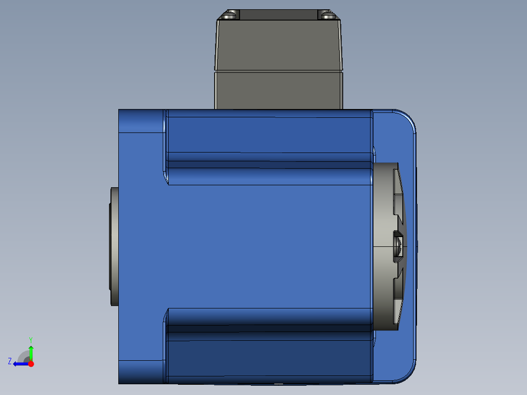YT系列调速电机-200yt03右视图