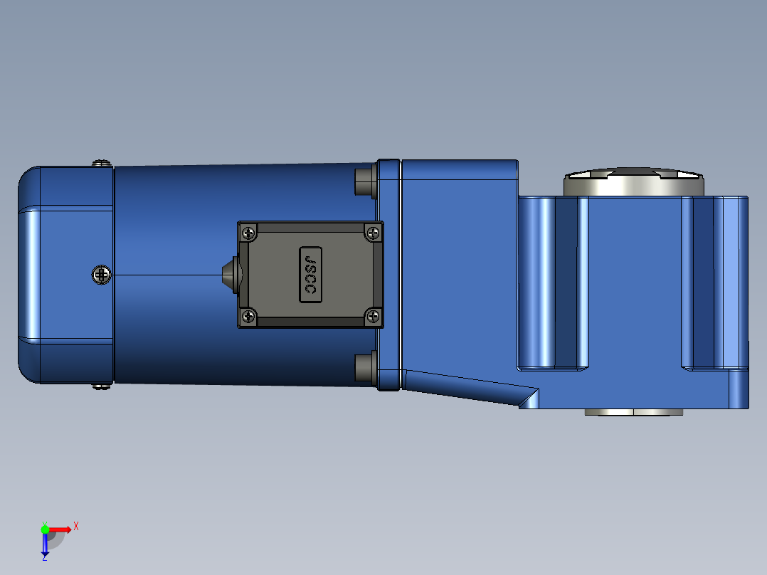 YT系列调速电机-200yt03俯视图