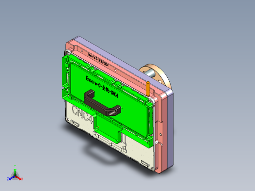 铝制笔记本C壳铣槽+钻斜孔治具模型