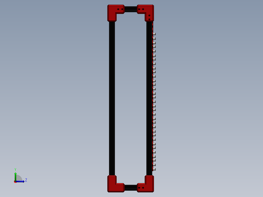 服务器(13)左视图