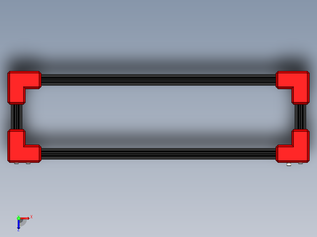 服务器(13)俯视图