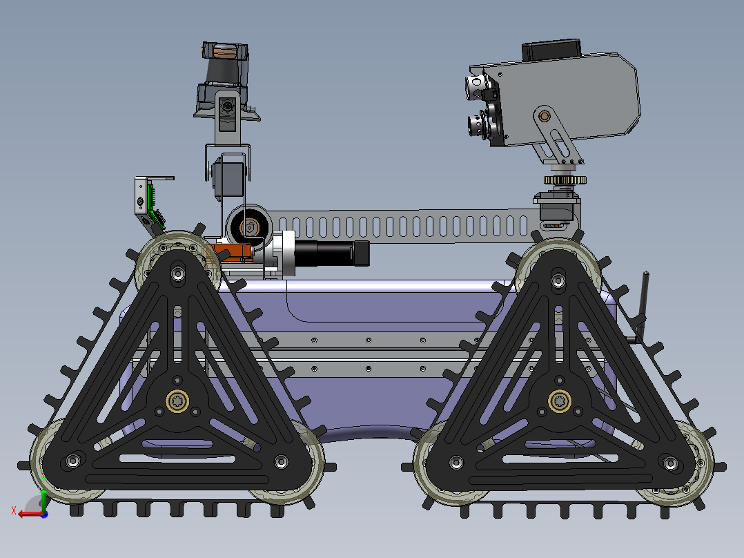 AGV小车、AGV(175)后视图