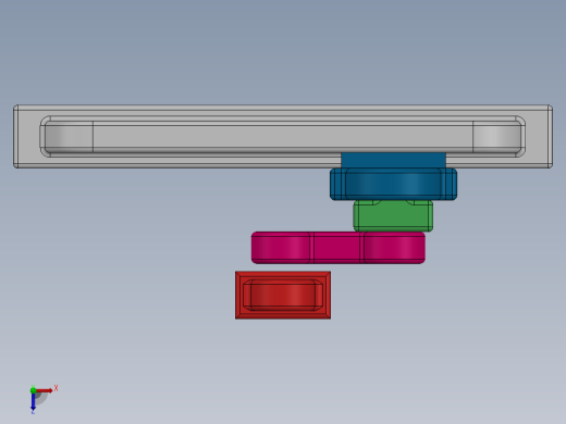 曲柄滑块俯视缩略图