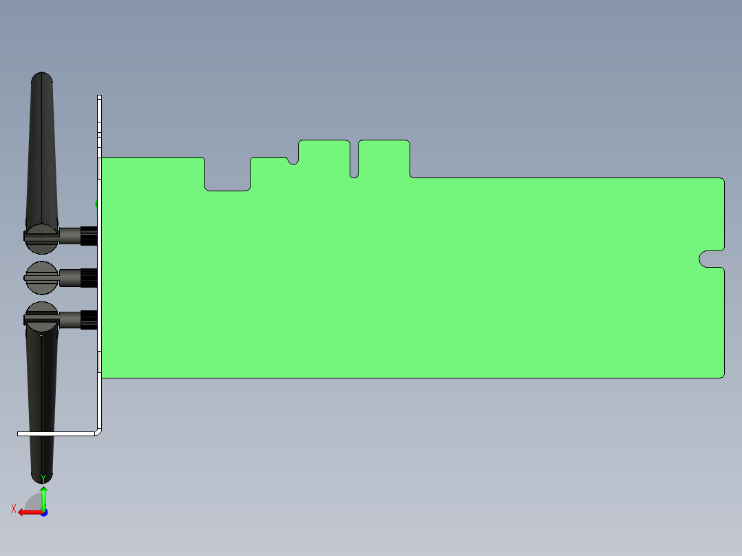 网络设备(24)后视图