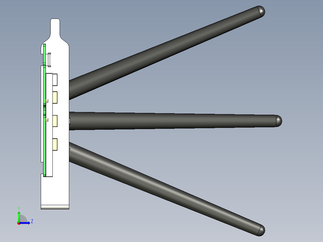 网络设备(24)左视图