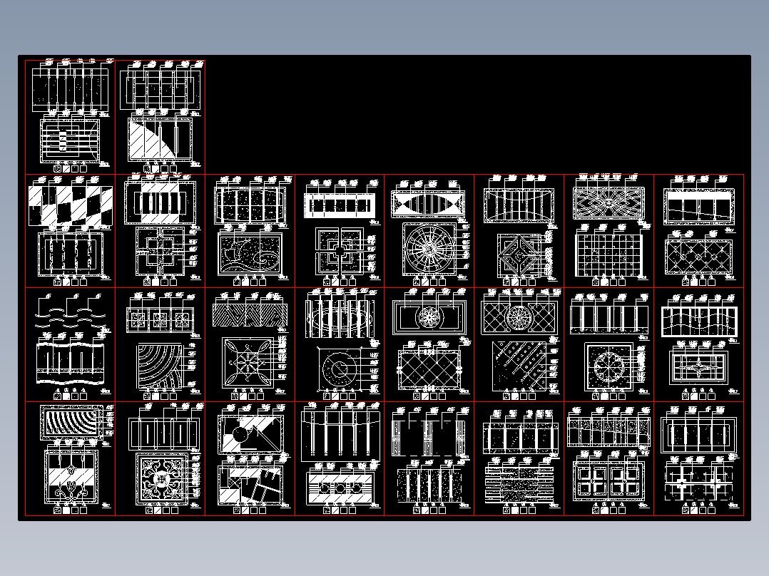 各种地面拼花001