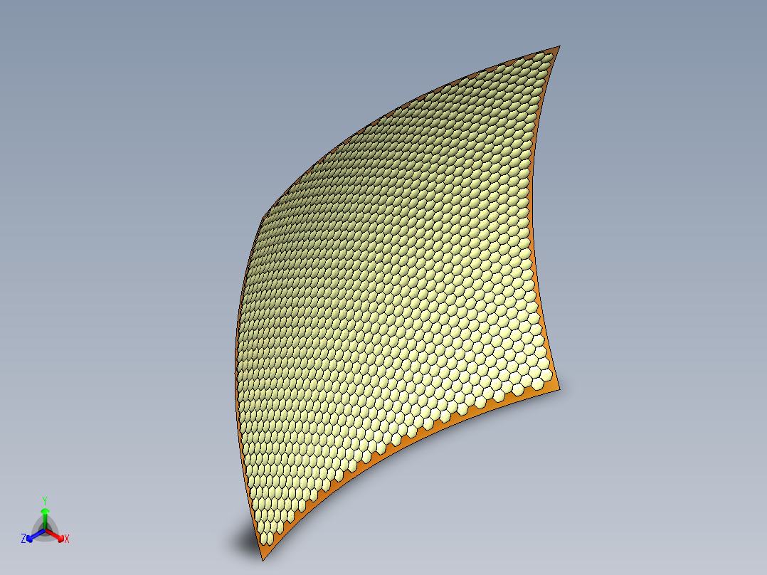 车灯常见配光花纹2正等轴测图