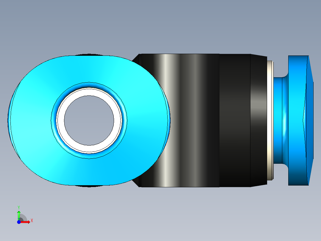 B3004472-连接器 QSMT-4前视图
