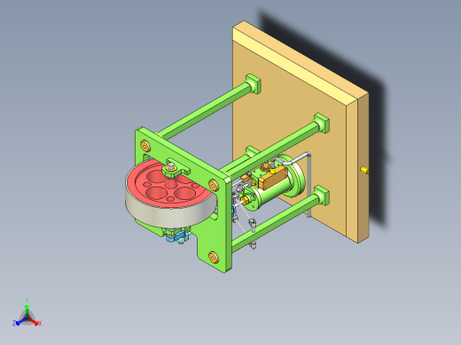 立式十字单蒸汽机