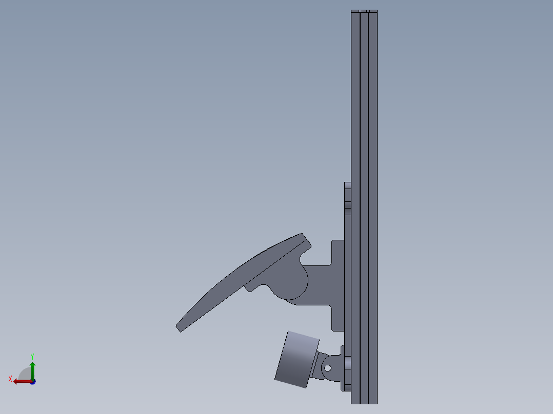 模拟踏板-12后视图