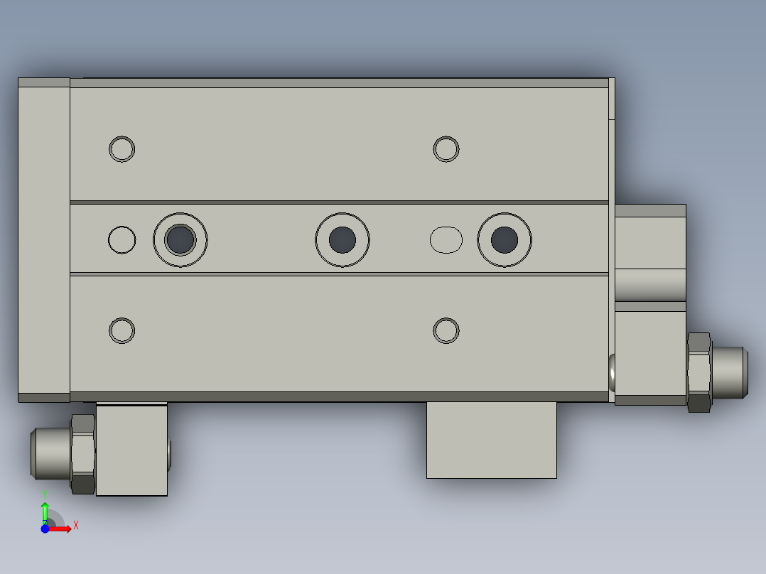 HLSL12X40SA(0)+()前视图