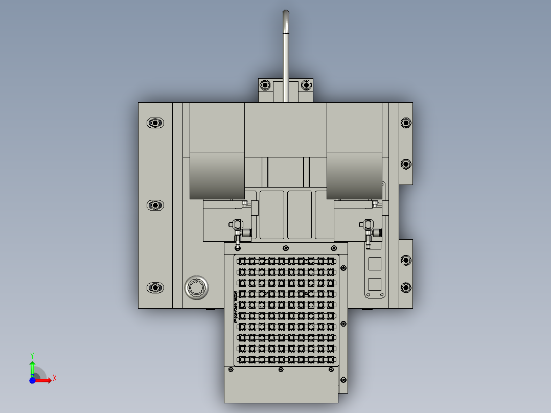 取料机构前视图