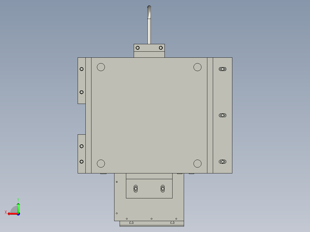 取料机构后视图