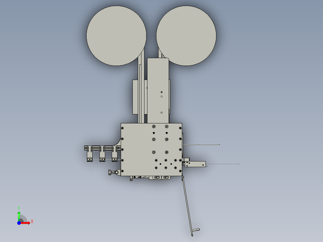 NX1817-05穿钉扣机构-副本前视图