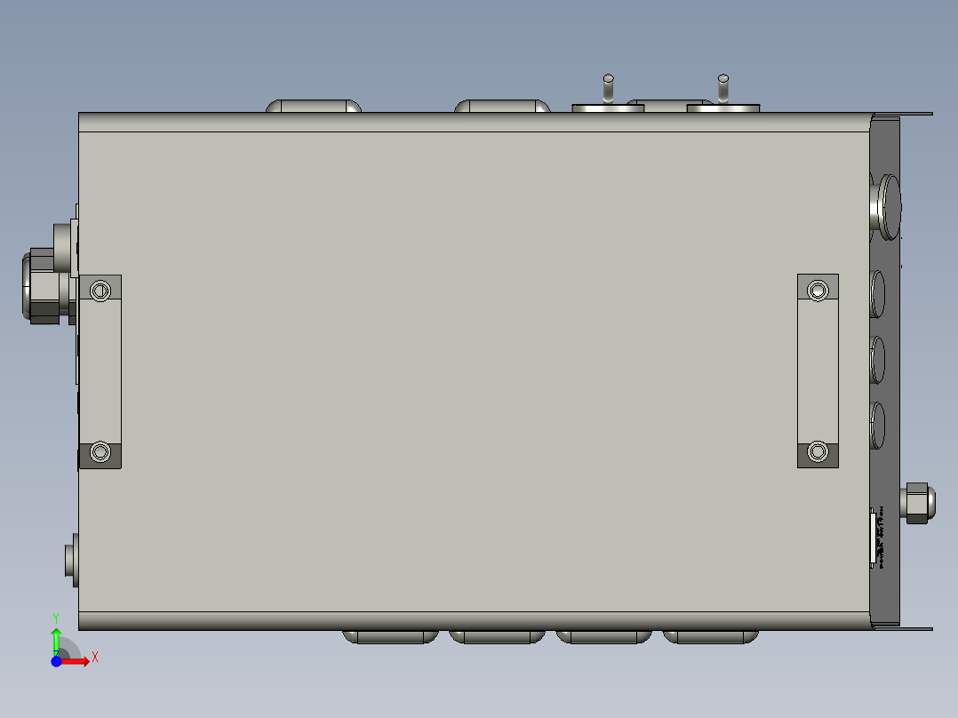 萃智BORUNTE30公斤及以下不含30公斤电控柜前视图