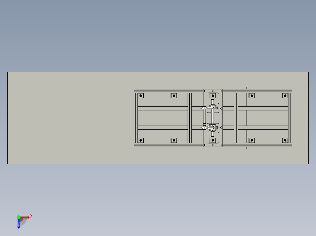 CC旋转机构俯视图