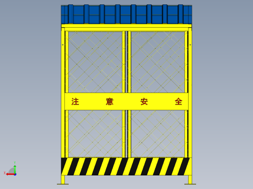 标准化电箱防护棚后视缩略图