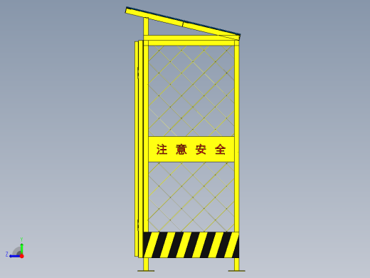 标准化电箱防护棚右视缩略图