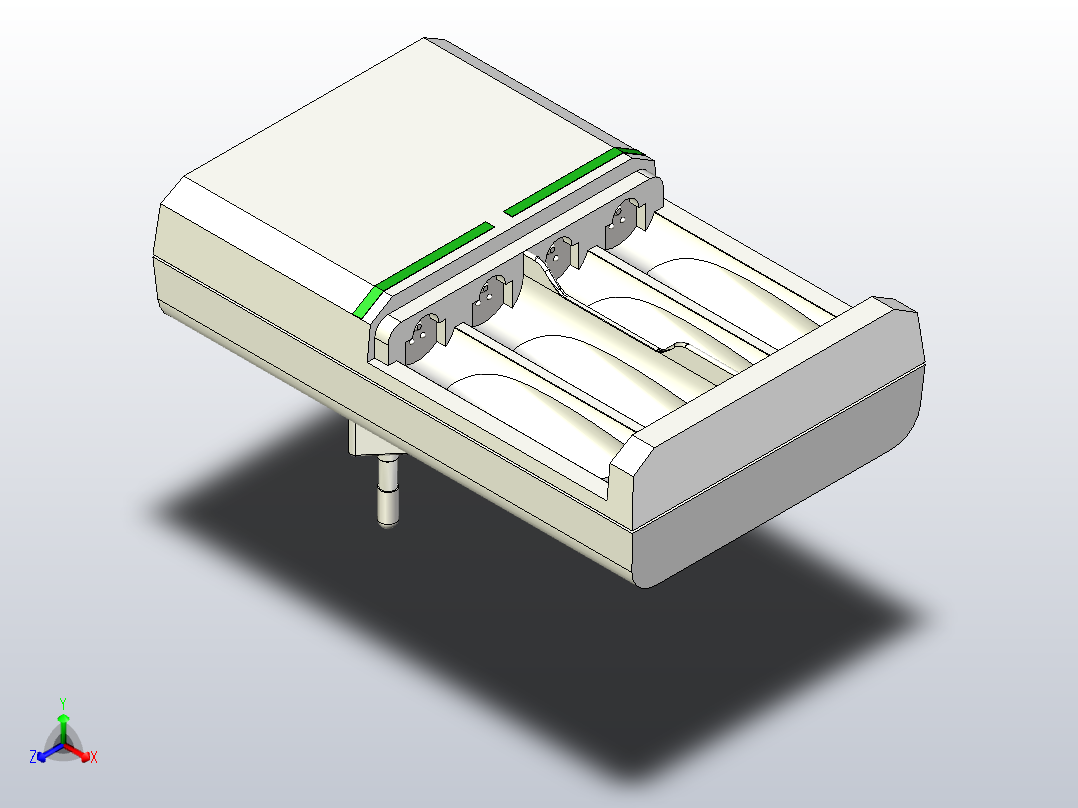 蓄电池充电器主视图