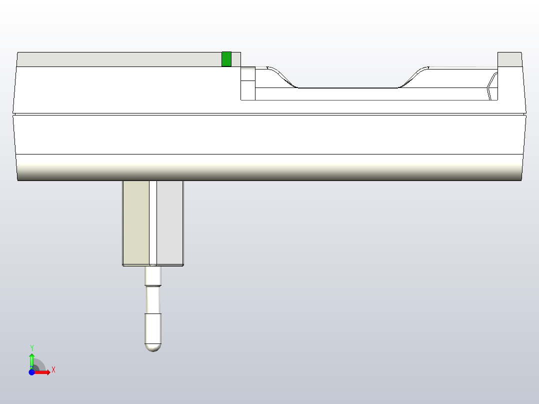 蓄电池充电器前视图