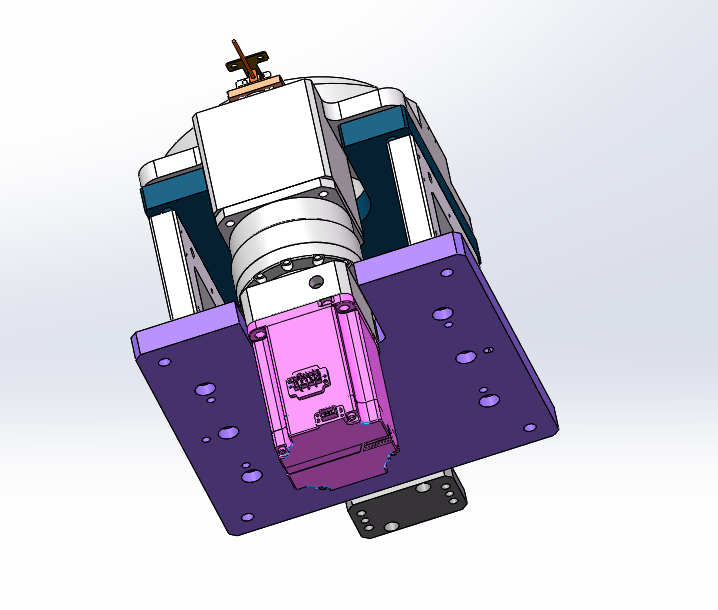 中空旋转台组件