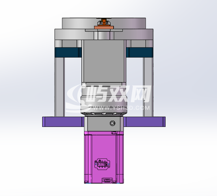 中空旋转台组件