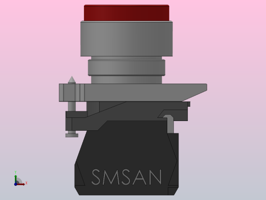 自复型[GQB4-BA31]按钮开关前视缩略图