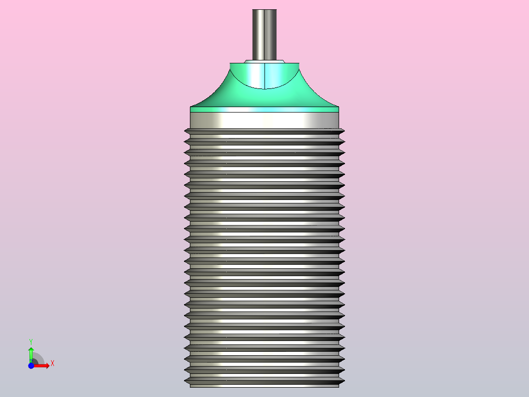 电感式传感器 NBB15-30GM50-E0前视图