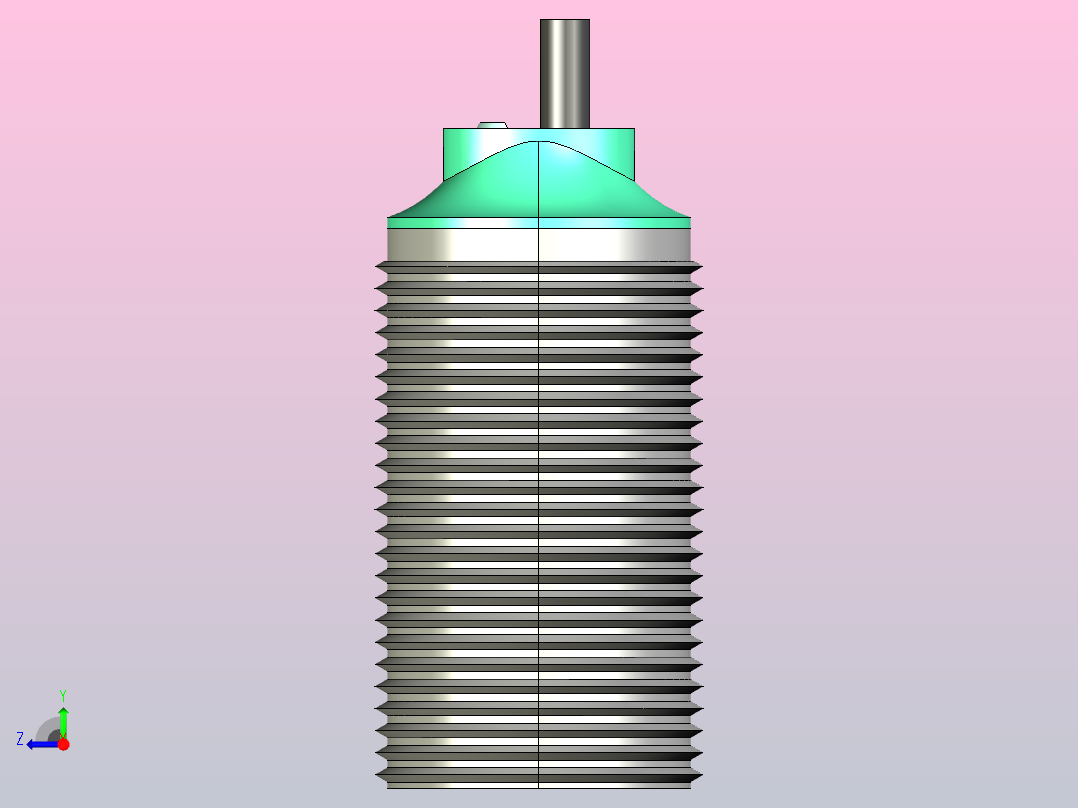 电感式传感器 NBB15-30GM50-E0右视图