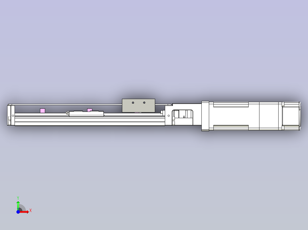 KK40-200A1-F0带MSMD012G1B电机前视图