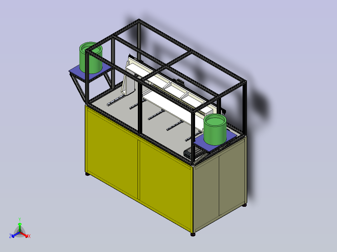 LED灯片铆接主视图