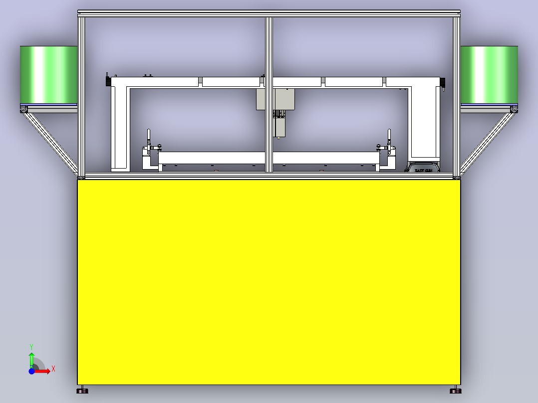 LED灯片铆接前视图