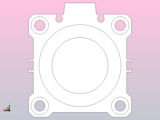 气缸CQ2B50-75D后视缩略图