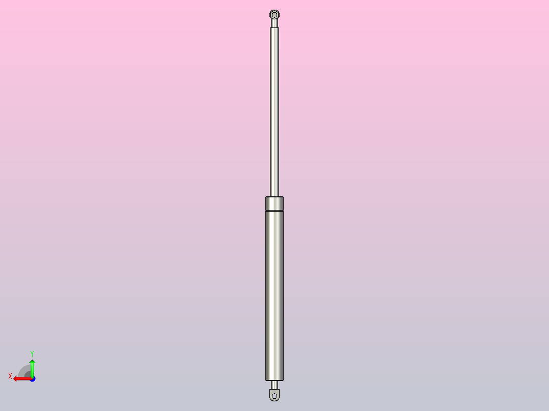 gsb28-d-e-s240_asm氮气弹簧后视图