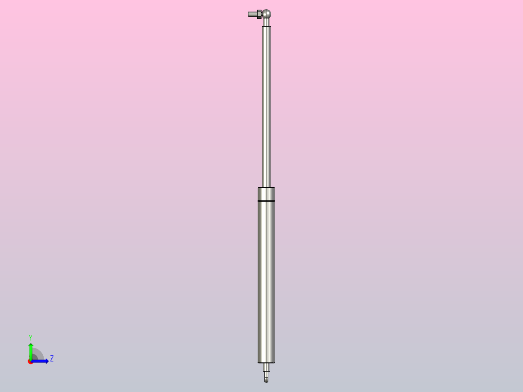 gsb28-d-e-s240_asm氮气弹簧左视图