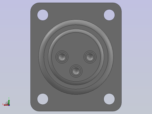XLR 连接器后视缩略图