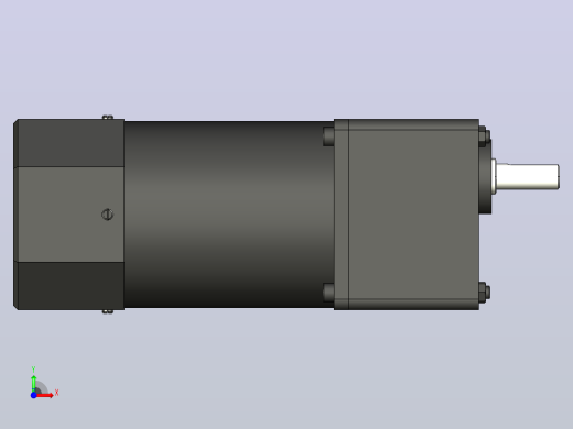 90W 微型减速电机[51K90GN-S3]前视缩略图