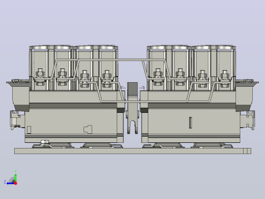 NC2-400Ns 4P交流接触器三维模型202408右视缩略图
