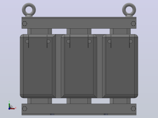 AC电抗器UZBA-B型200V级[200V级-5.5kW]前视缩略图