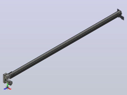 皮带直线轴半封闭可选导轨TPA-HNB-65S-90-L2450-LP-Y-P10-N3