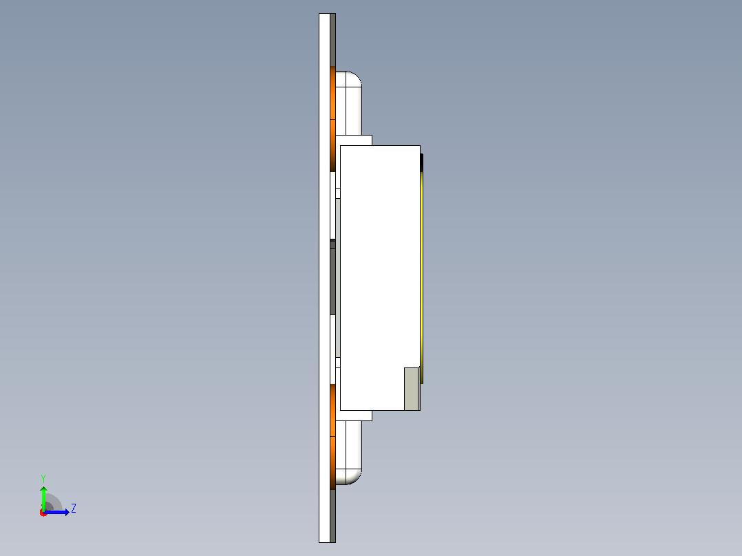 LED灯带SMD 5050-60左视图