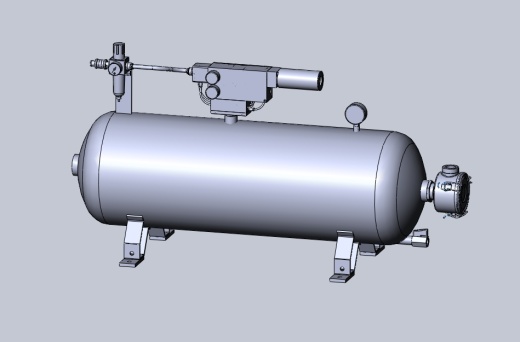 小型100L气动泵组，带多级真空发生器缩略图