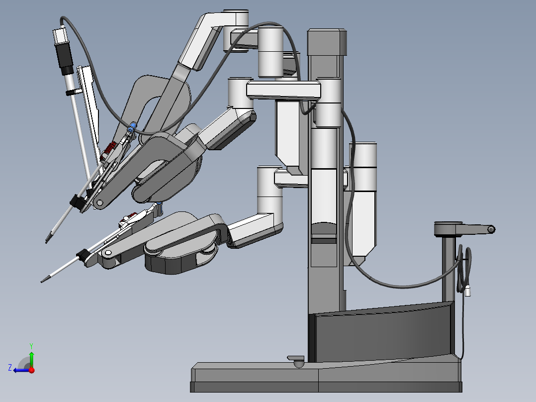 da-vinci-surgical-robot SW右视图