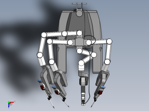 da-vinci-surgical-robot SW俯视缩略图