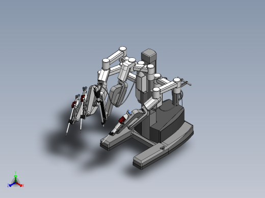 da-vinci-surgical-robot SW正等轴测缩略图