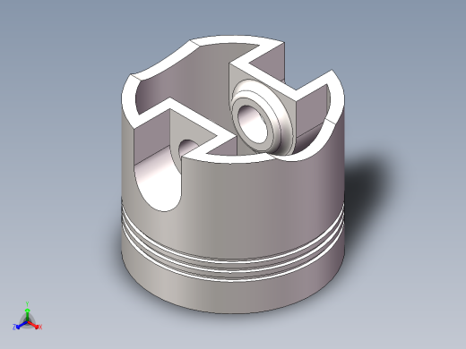 活塞 (2)正等轴测缩略图