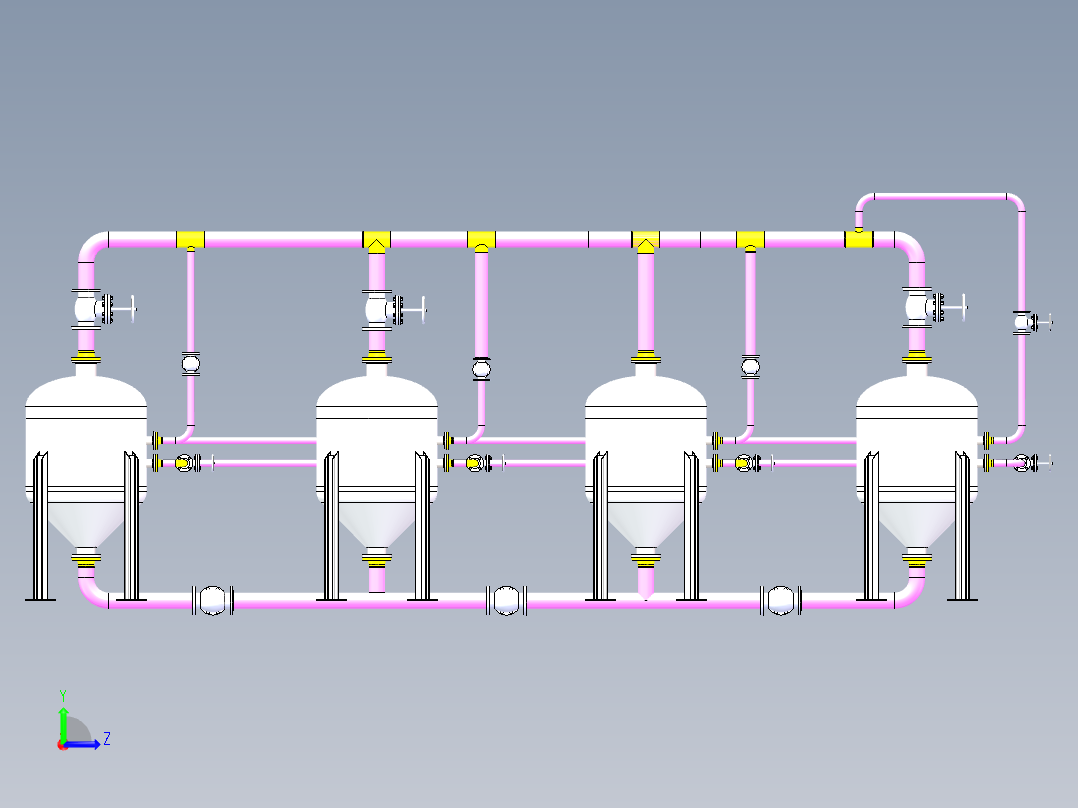 SolidWorks的管道插件左视图