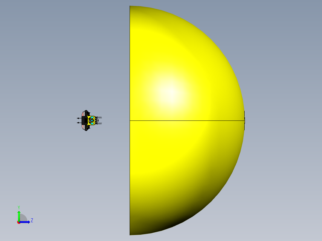 救援RIB高速快艇3D图纸 RHINO设计左视图